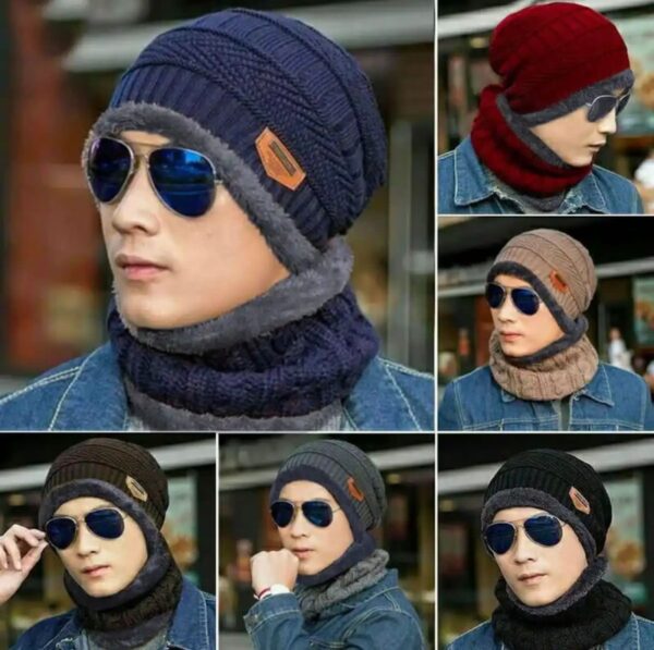 New Stylish Cotton Beanie Full Set