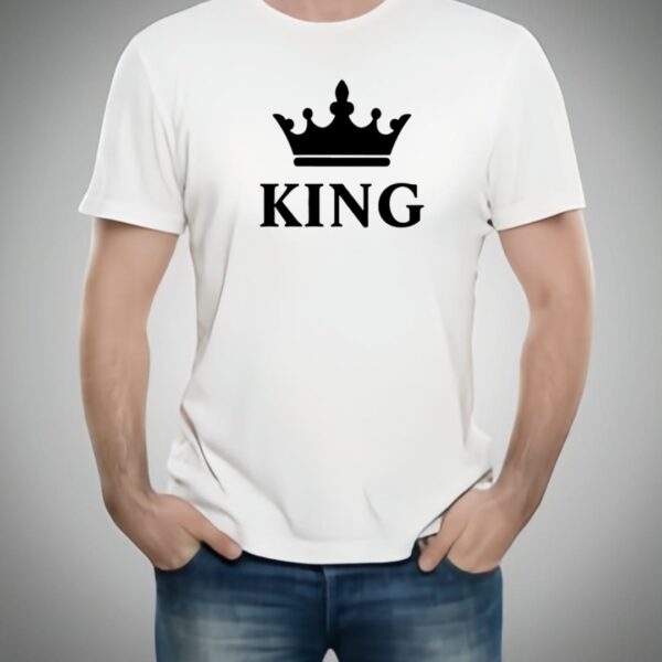 Combo Of King  Style White T-Shirt