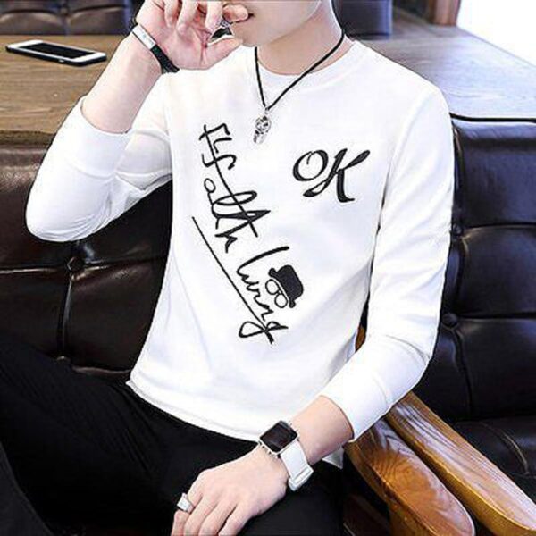 Men's Printed Tracksuit T-Shirt & Trouser Set