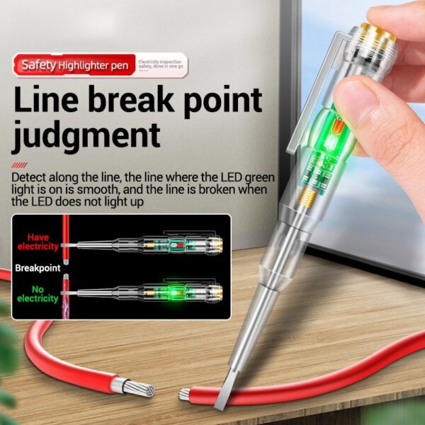 LED Test Pen – Intelligent Induction Power Voltage Detector Pen