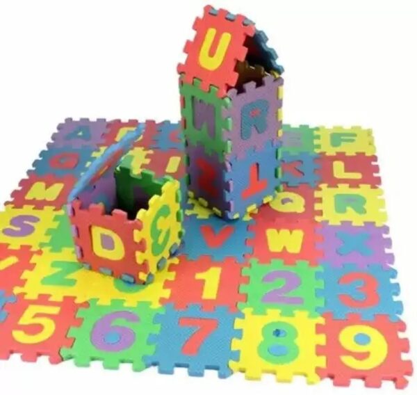 6.5mm Puzzle 36 PCS Medium ABC-123