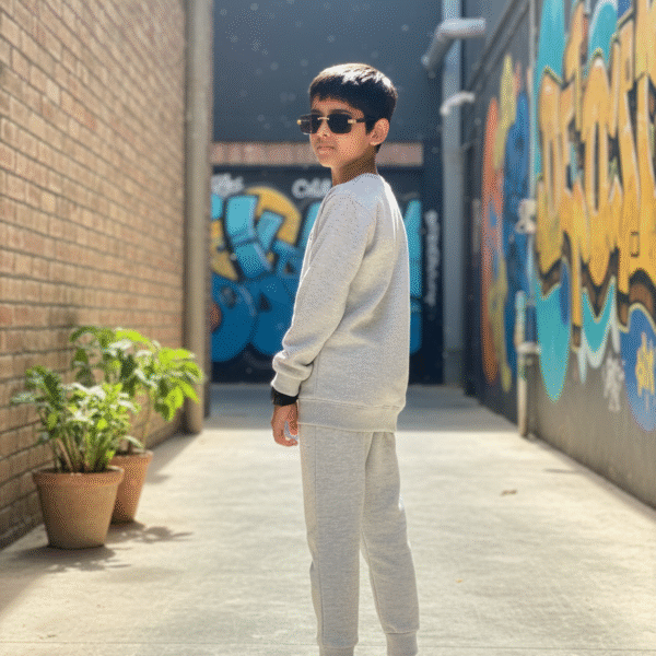 Kids Winter Tracksuit Set | Fleece Jumper & Bottoms for Boys & Girls