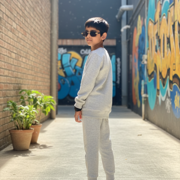 Kids Winter Tracksuit Set | Fleece Jumper & Bottoms for Boys & Girls