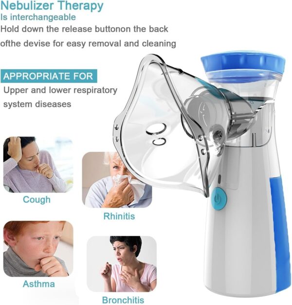 Portable Mesh Nebulizer USB And Battery Operated